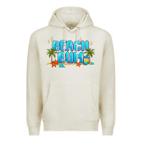 Oatmeal Heather beach bum Premium Hoodie - JahusDesignShop