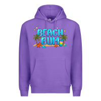 Purple beach bum Premium Hoodie - JahusDesignShop