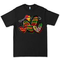 Black juneteenth hearts Premium Tee - Zillion Design Studio