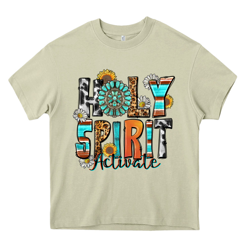 Holy Spirit Activate Heavy Core Tee by Zillion Design Studio | Teevron