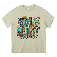 Mossy holy spirit activate Heavy Core Tee - Zillion Design Studio