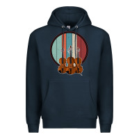 Navy Violin Vintage Premium Hoodie - Bettercallsaul