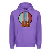 Purple Violin Vintage Premium Hoodie - Bettercallsaul