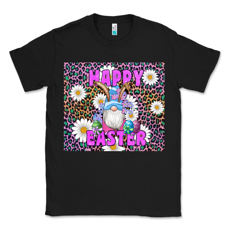 Easter Happy Easter Gnomes Bunny Daisys Classic Tee by Artiststas | Teevron