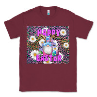 Burgundy easter happy easter gnomes bunny daisys Classic Tee - Artiststas