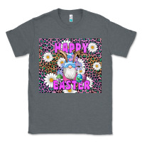 Charcoal Heather easter happy easter gnomes bunny daisys Classic Tee - Artiststas