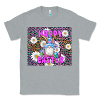 Heather Grey easter happy easter gnomes bunny daisys Classic Tee - Artiststas