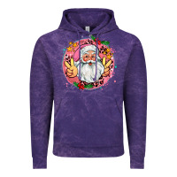 Cloud Purple merry christmas peace santa Vintage Hoodie - AdoDesignShop