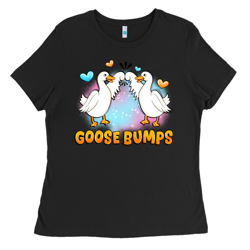 Goose Bumps Ladies Tee by JahusDesignShop | Teevron