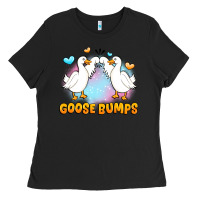 Black goose bumps Ladies Tee - JahusDesignShop