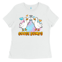 White goose bumps Ladies Tee - JahusDesignShop