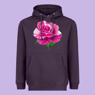 Parade Day Rose Heavyweight Hoodie Designed By Lillyallendesigns