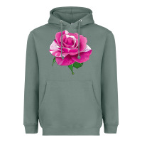 Sage Parade Day Rose Heavyweight Hoodie - LillyAllenDesigns