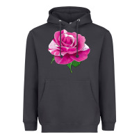 Smoke Parade Day Rose Heavyweight Hoodie - LillyAllenDesigns