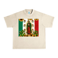Sandshell our lady of guadalupe Urban Heavy Tee - JahusDesignShop