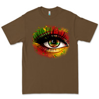 Cacao juneteenth eye Premium Tee - Zillion Design Studio