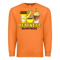 Carrot deafness awareness coffee cups Premium Sweatshirt - Artiststas