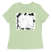 Matcha black and white cowhide frames Ladies Tee - RanaPortraitStore