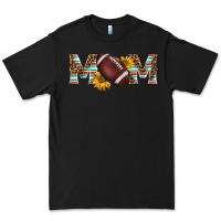 Black american football mom Premium Tee - BarkalooDesign