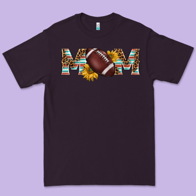 American Football Mom Premium Tee Designed By Barkaloodesign