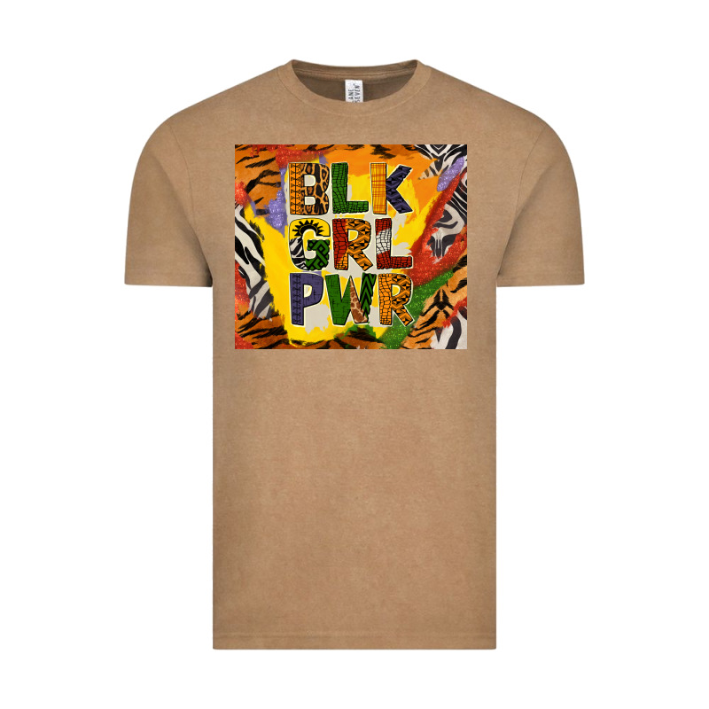 Black Girl Power Tumbler Vintage Tee by BundleAndBundleShop | Teevron
