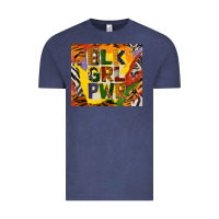 Vintage Denim black girl power tumbler Vintage Tee - BundleAndBundleShop