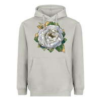 Moon Dust Pillow Fight Rose Heavyweight Hoodie - LillyAllenDesigns