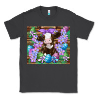 Smoke easter cow eggs flowers daisys Classic Tee - Artiststas