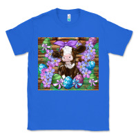 True Royal easter cow eggs flowers daisys Classic Tee - Artiststas