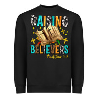 Black Raising believers matthew 4 17 Heavyweight Sweatshirt - AdoDesignShop