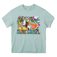 Arona cosmic cowgirl Heavy Core Tee - Zillion Design Studio