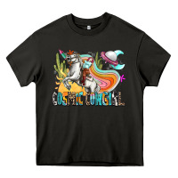 Asphalt cosmic cowgirl Heavy Core Tee - Zillion Design Studio