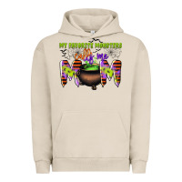 Pigment French Oak my favorite monsters calls me mom Urban Hoodie - CowGirlArtShop