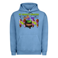 Pigment Pebble Blue my favorite monsters calls me mom Urban Hoodie - CowGirlArtShop