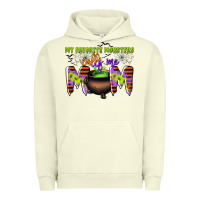Pigment Pistachio my favorite monsters calls me mom Urban Hoodie - CowGirlArtShop