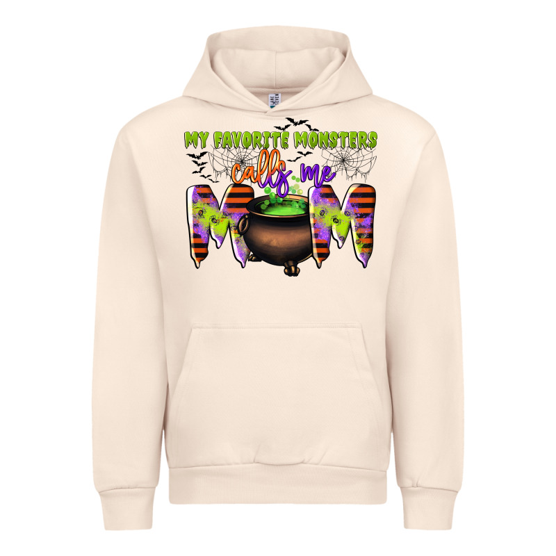My Favorite Monsters Calls Me Mom Urban Hoodie by CowGirlArtShop | Teevron