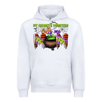 White my favorite monsters calls me mom Urban Hoodie - CowGirlArtShop