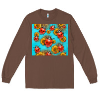 Chestnut Western Sunflowers Ladybug Long Sleeve Tee - LillyAllenDesigns
