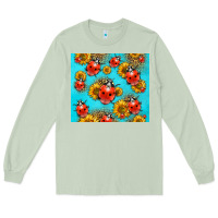 Matcha Western Sunflowers Ladybug Long Sleeve Tee - LillyAllenDesigns