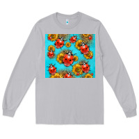 Moon Dust Western Sunflowers Ladybug Long Sleeve Tee - LillyAllenDesigns