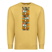 Antique Gold fall gnomes pen wrap Premium Sweatshirt - Artiststas