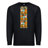 Black fall gnomes pen wrap Premium Sweatshirt - Artiststas