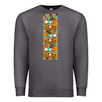 Charcoal Heather fall gnomes pen wrap Premium Sweatshirt - Artiststas