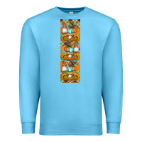 Ocean Blue fall gnomes pen wrap Premium Sweatshirt - Artiststas