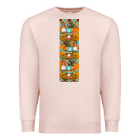 Pale Pink fall gnomes pen wrap Premium Sweatshirt - Artiststas