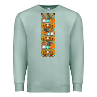 Seafoam fall gnomes pen wrap Premium Sweatshirt - Artiststas