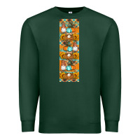 Sports Green fall gnomes pen wrap Premium Sweatshirt - Artiststas