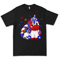 Black 4th of july american unicorn Premium Tee - texasbilliewilder