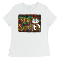 White christmas stay Ladies Tee - RanaPortraitStore