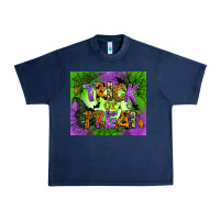 Navy trick or treat mouse pad Urban Heavy Tee - BundleAndBundleShop